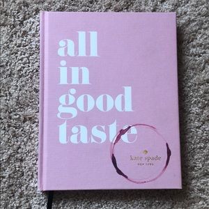 All in good taste - Kate Spade Book